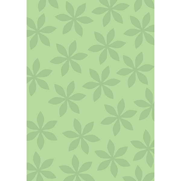 背景画像 グリーンの葉っぱ柄４（カラー）
