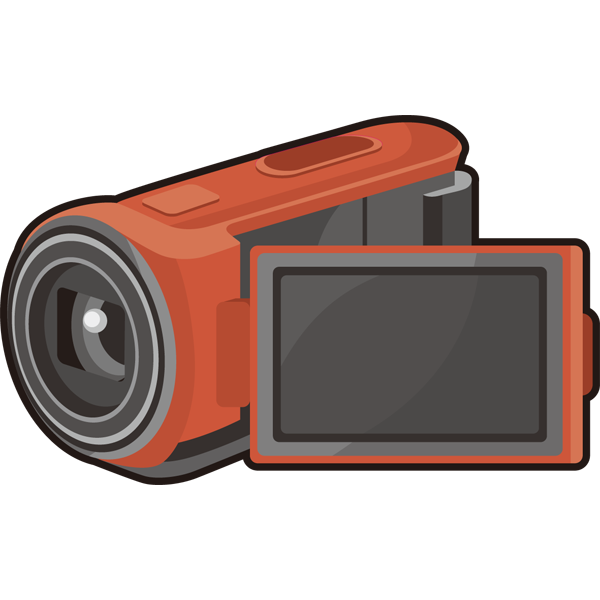 家庭・生活 ビデオカメラ（カラー）