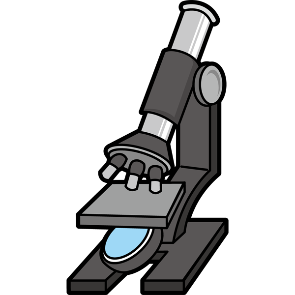 学校 顕微鏡（カラー）