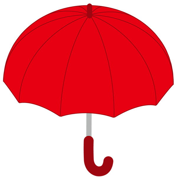 赤い傘3